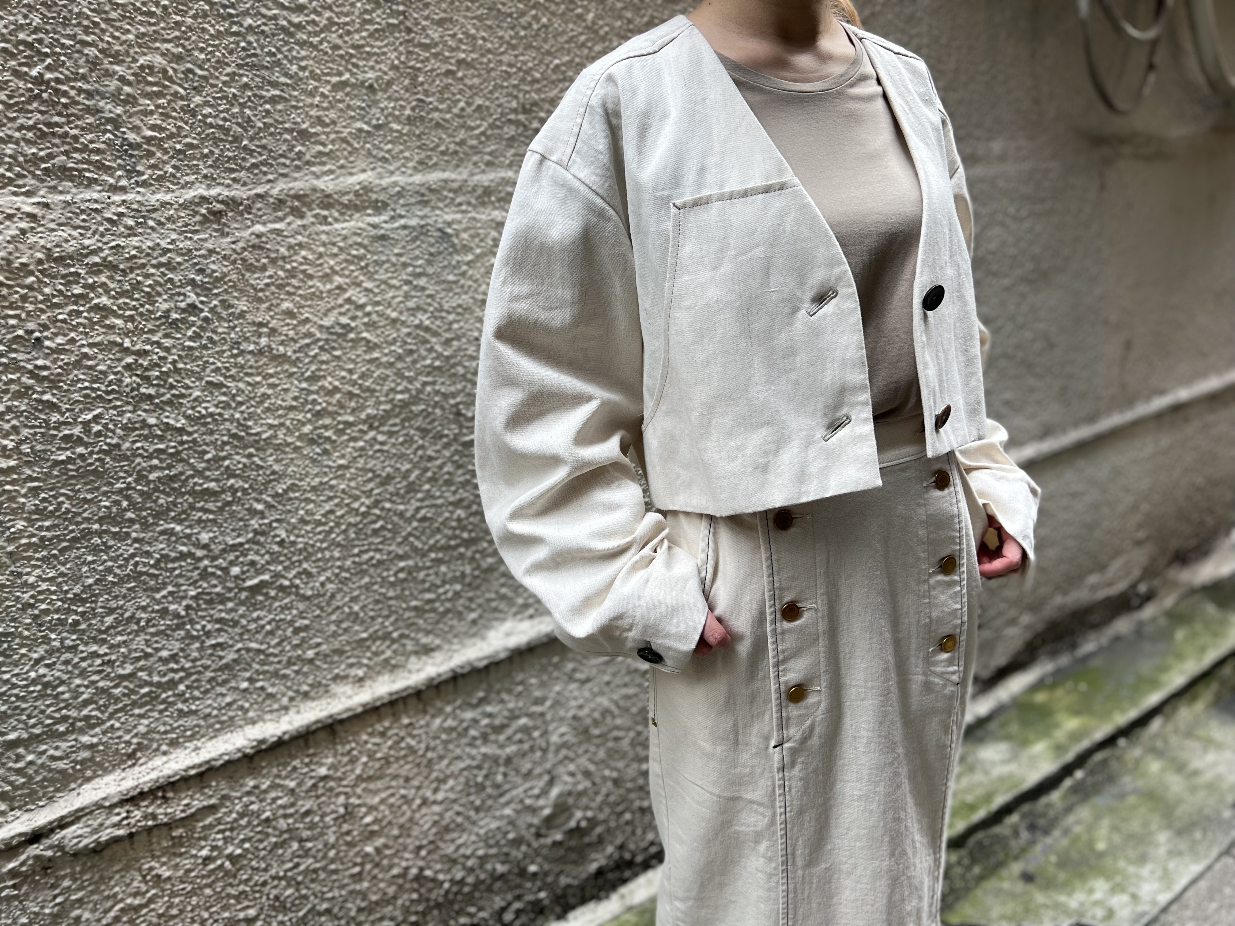 シルエット】 LE CIEL BLEU - IRENE アイレネ Color Gabardine Pants